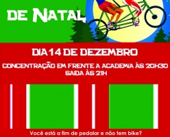 PEDALADA NOTURNA DE NATAL RC