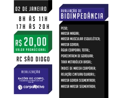 Avaliao de Bioimpedncia - RC So Diogo