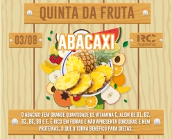 Quinta da Fruta - Abacaxi - 03/08/2017