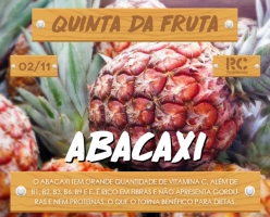 Quinta da Fruta - Abacaxi (02 de Novembro)